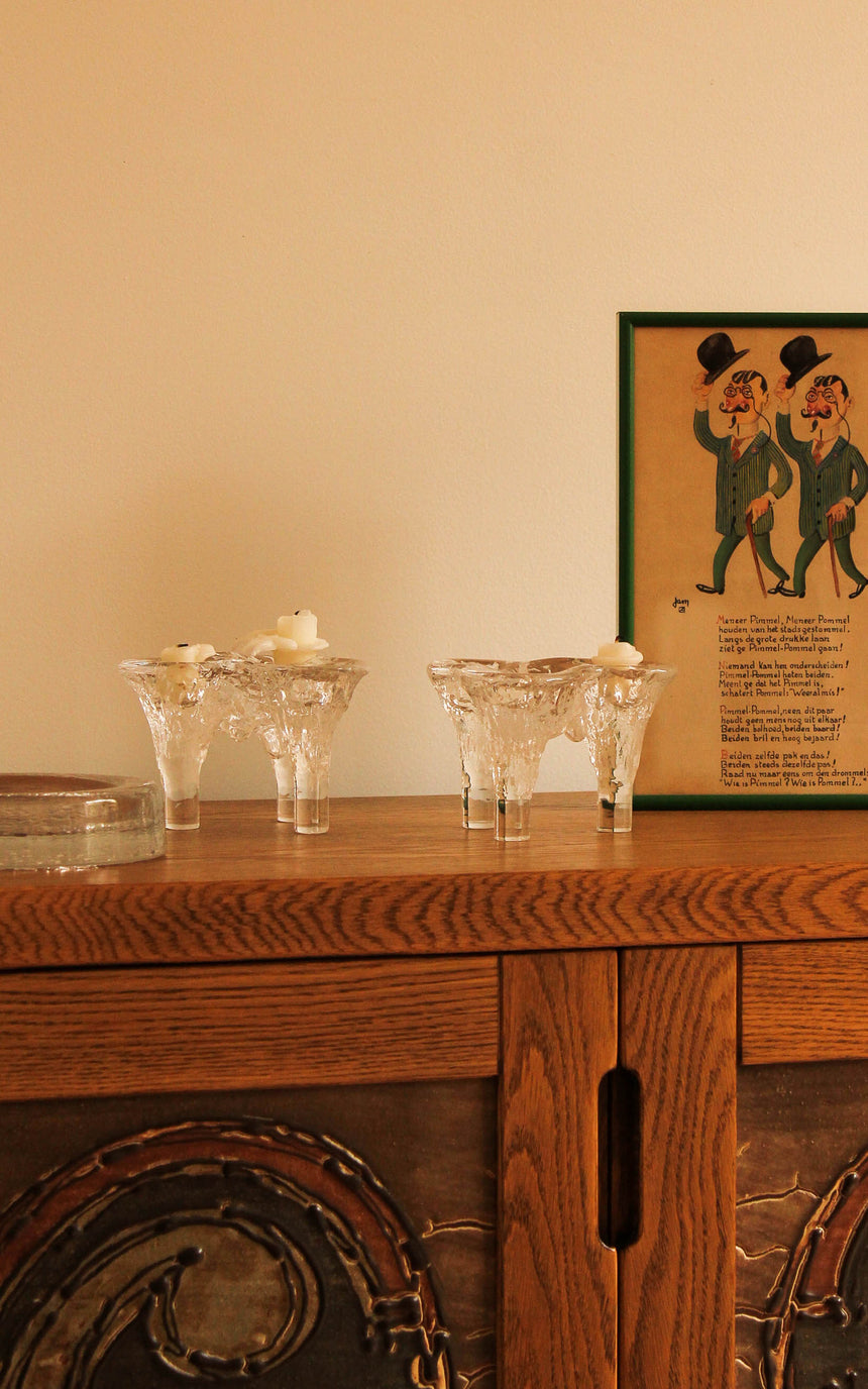 goran warff kosta boda ice glass swedish 1970s vintage retro australia piazza melbourne sydney