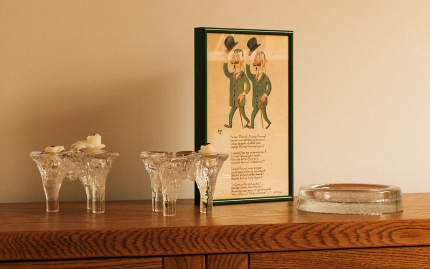 goran warff kosta boda ice glass swedish 1970s vintage retro australia piazza melbourne sydney