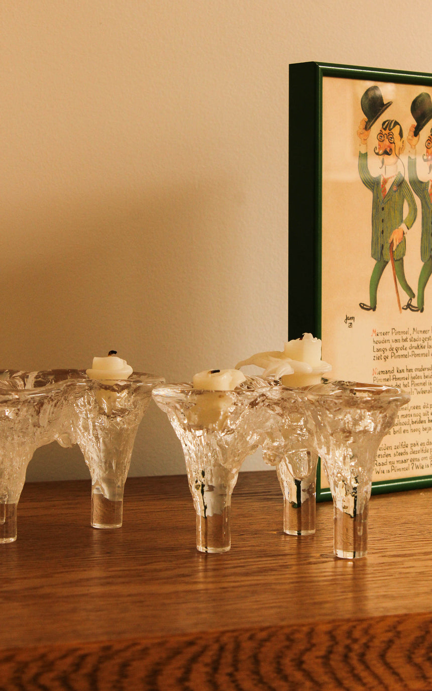 goran warff kosta boda ice glass swedish 1970s vintage retro australia piazza melbourne sydney