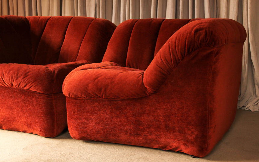 vii modular sofa piazza vintage melbourne sydney australia grant mary featherston retro vintage australian design