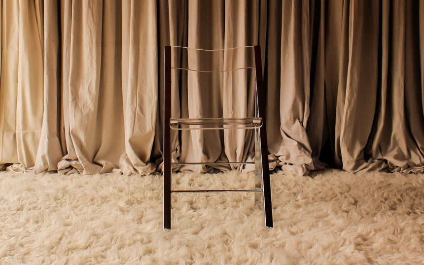 vintage acrylic folding chairs 1980 dining chairs