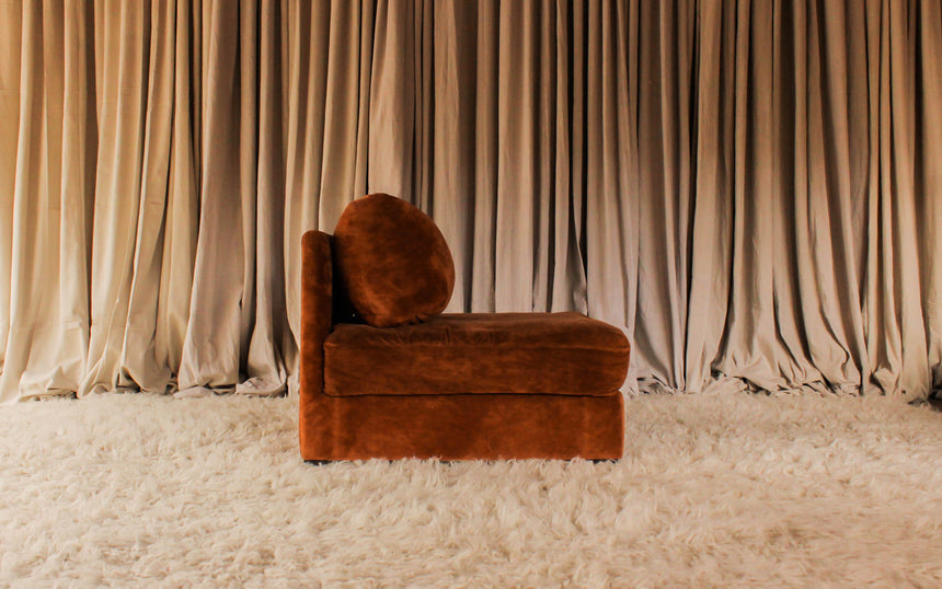 vintage sofa couch seating velvet modular simmons playpen rug flokati travertine furniture objects lighting instagram melbourne australia sydney