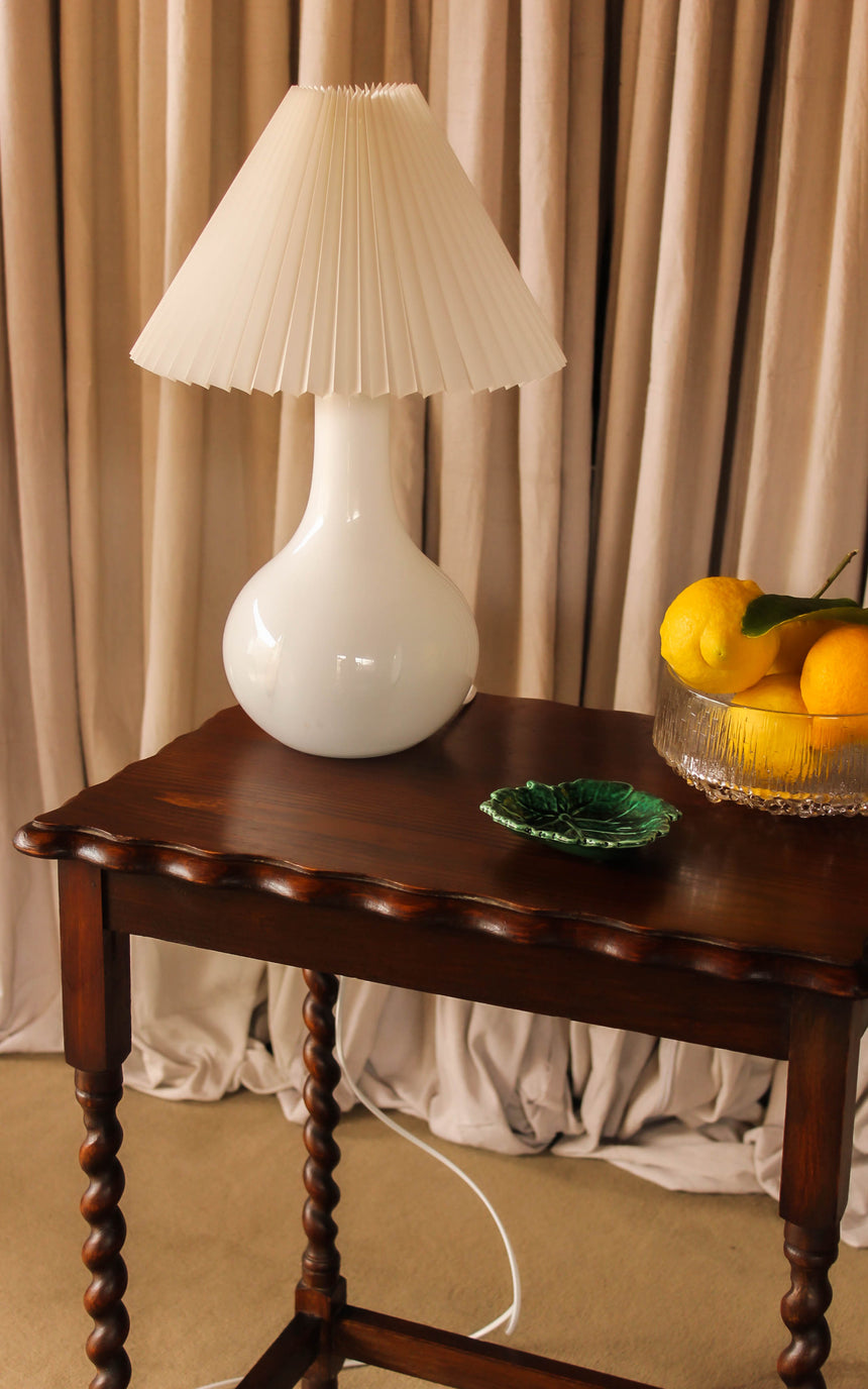 antique hand turned barley twist oak occassional table 1910 vintage retro piazza melbourne sydney australia