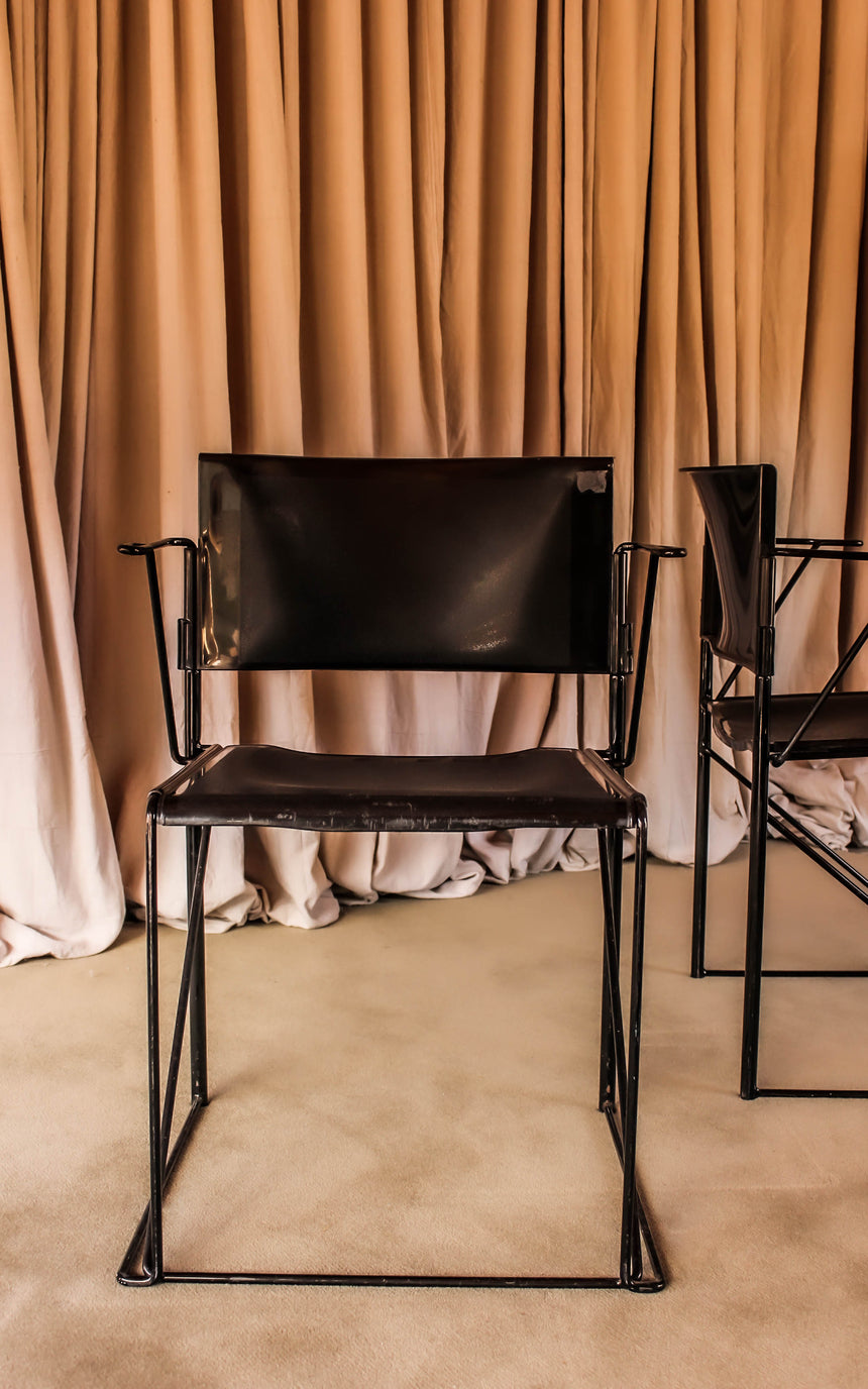 Stacking Chairs by Vlad Muller c.1970s - set of four