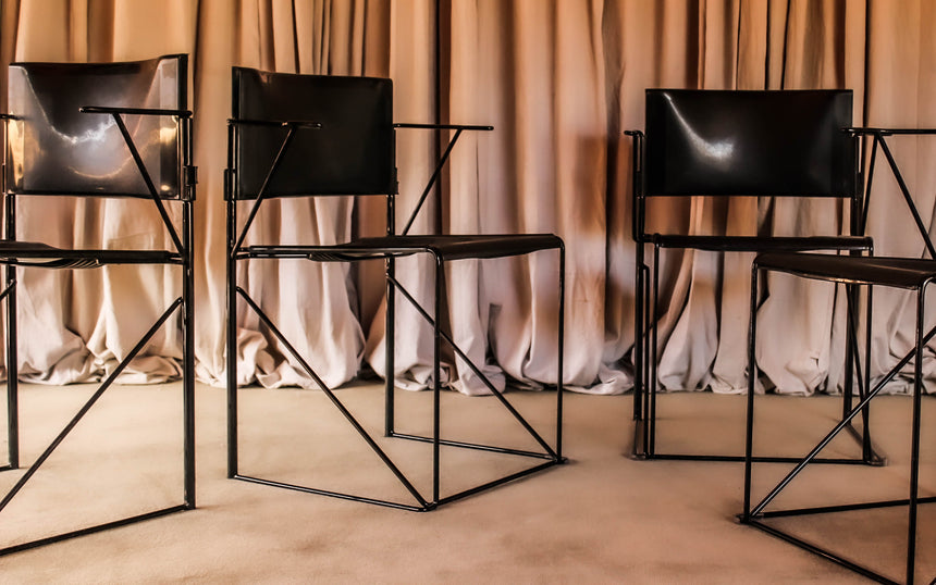 Stacking Chairs by Vlad Muller c.1970s - set of four