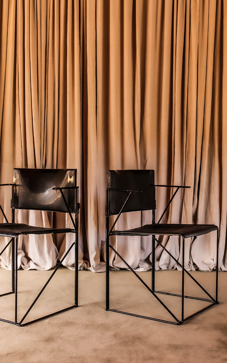 Stacking Chairs by Vlad Muller c.1970s - set of four