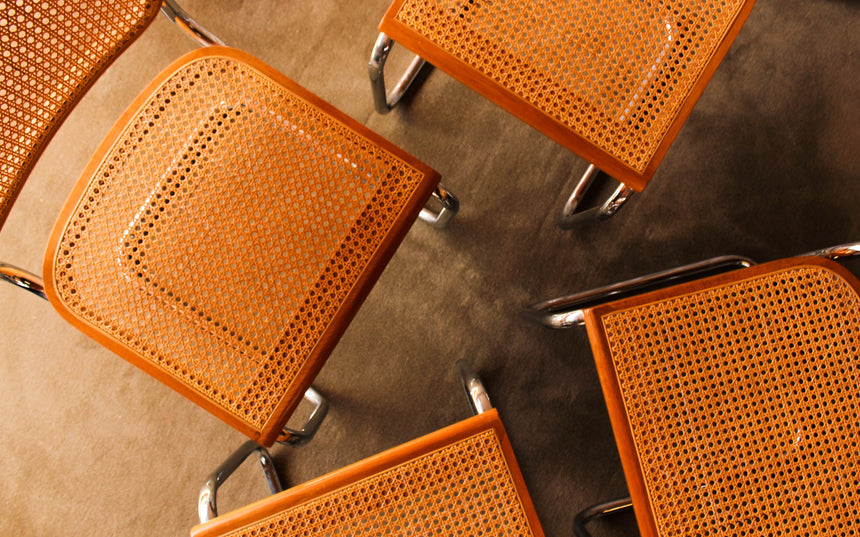 cesca vintage marcel breuer melbourne piazza sydney australia vintage retro cane chome