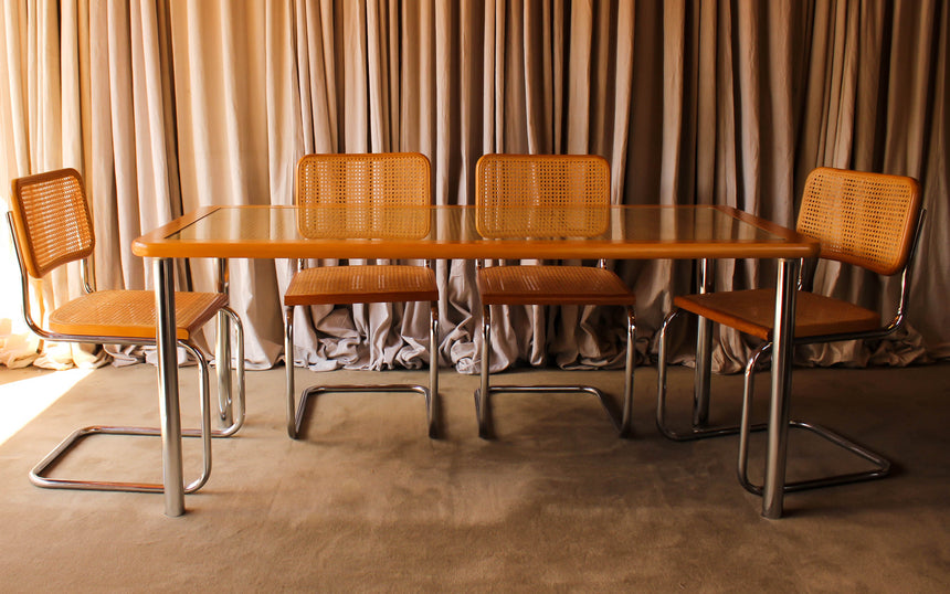 cesca vintage marcel breuer melbourne piazza sydney australia vintage retro cane chome