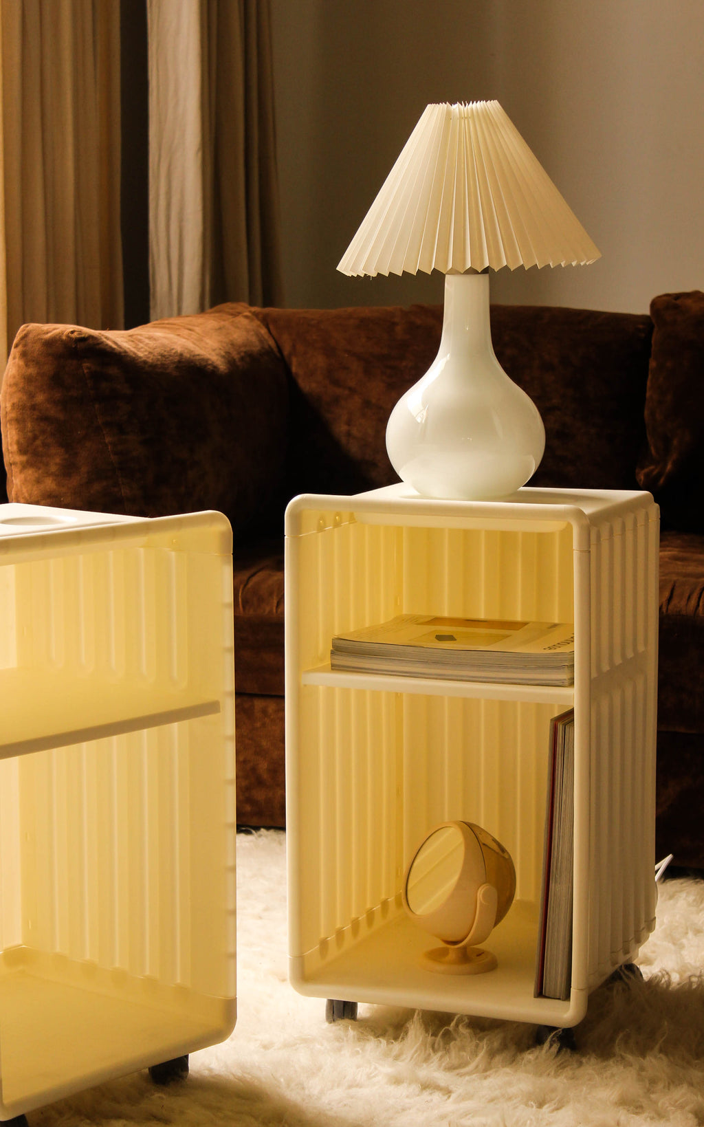 Pair of Didrik Tables by Marianne Hagberg & Knut Hagberg for Ikea