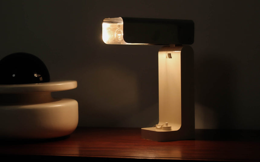 vademecum table lamp joe colombo kartell 1960 1969 1960s mid century vintage retro lighting piazza instagram melbourne australia sydney