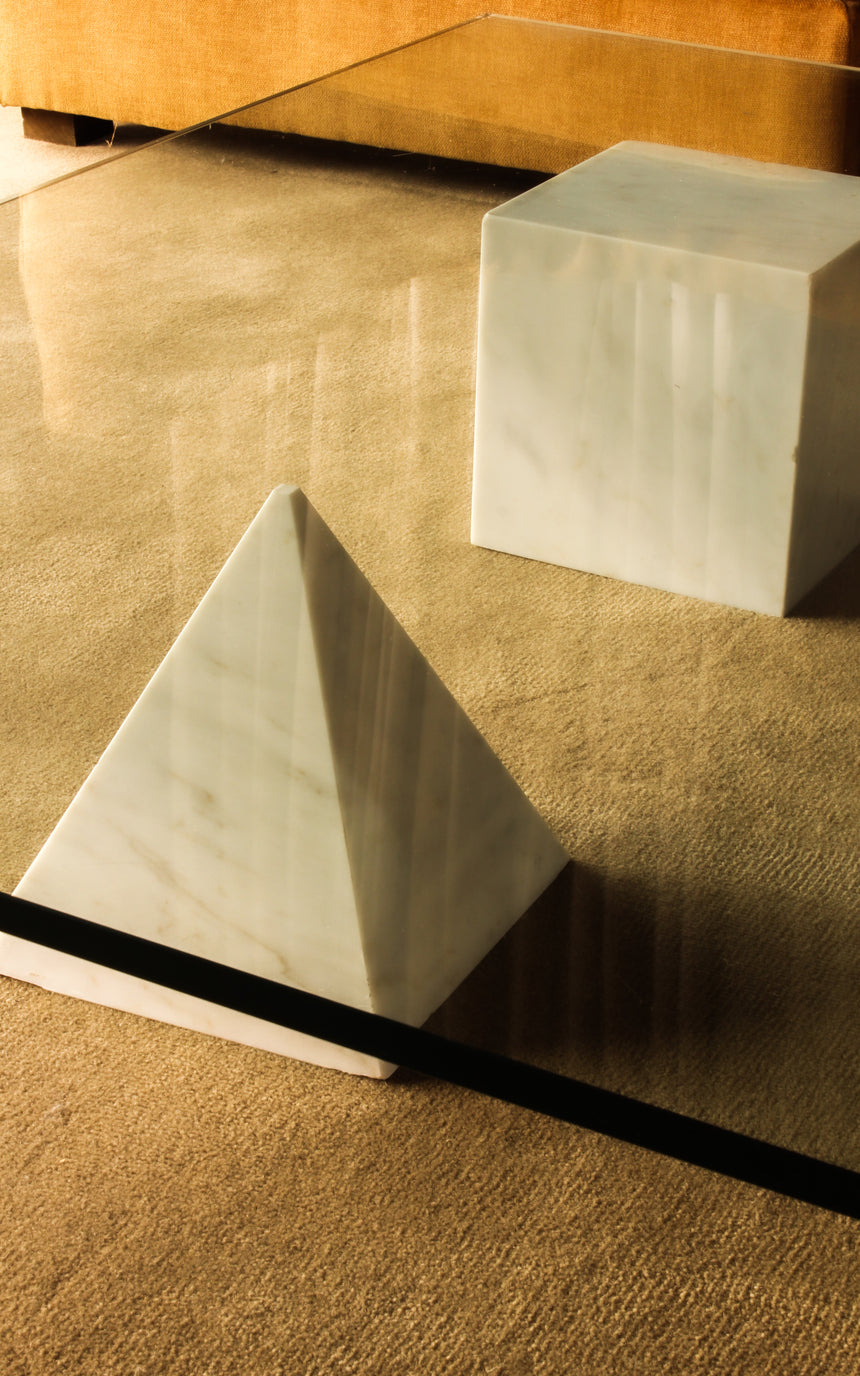 metafora metaphora coffee table carrara marble vintage 1979 Massimo Lella Vignelli italy piazza piazza melbourne australia sydney instagram
