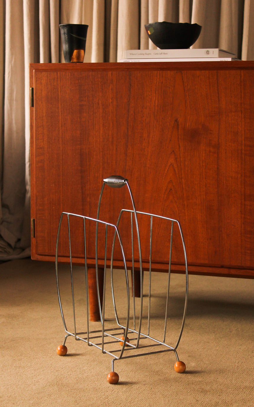 Sputnik Magazine Rack, c.1950s
