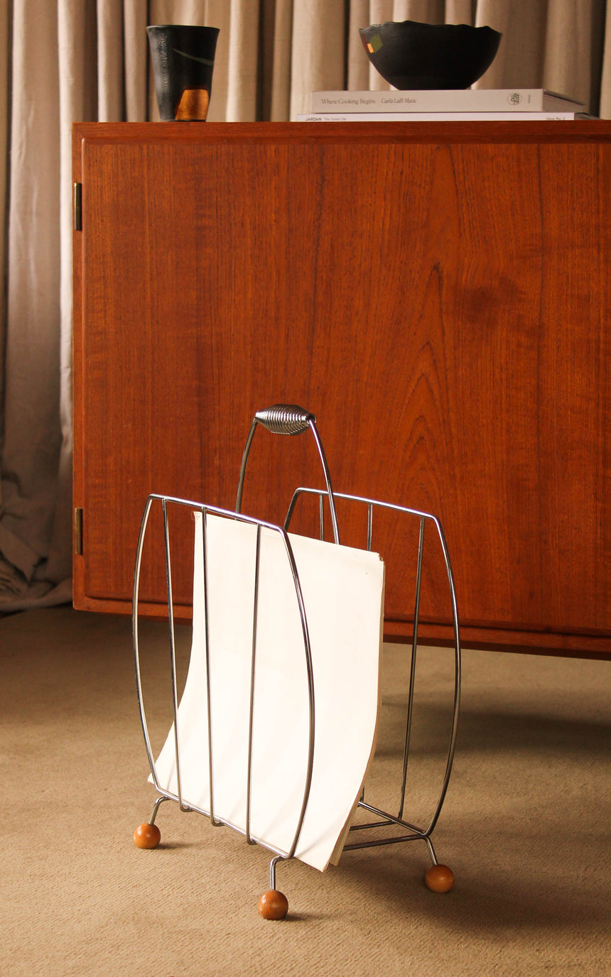 Sputnik Magazine Rack, c.1950s