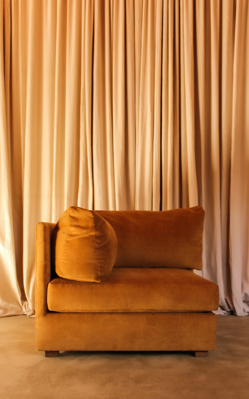vintage sofa couch seating velvet modular simmons playpen rug flokati travertine furniture objects lighting instagram melbourne australia sydney