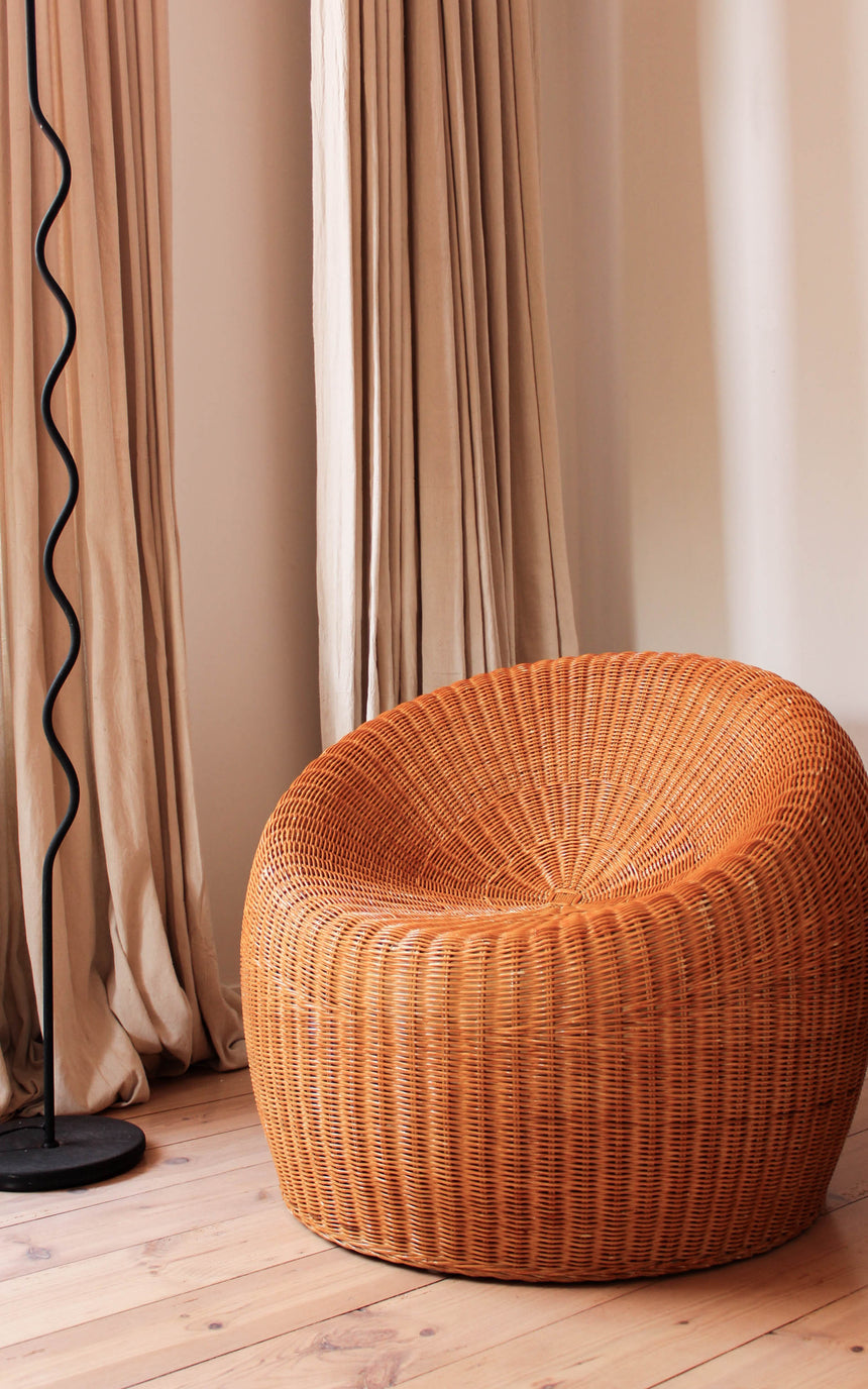 vintage furniture chair armchair cane pod instagram piazza