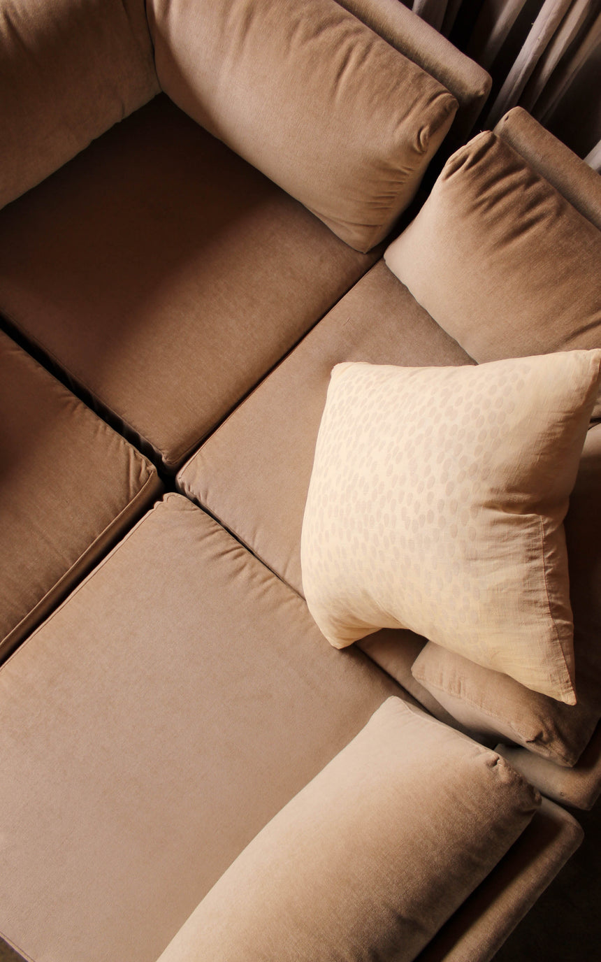 vintage sofa couch seating velvet modular simmons playpen rug flokati travertine furniture objects lighting instagram melbourne australia sydney