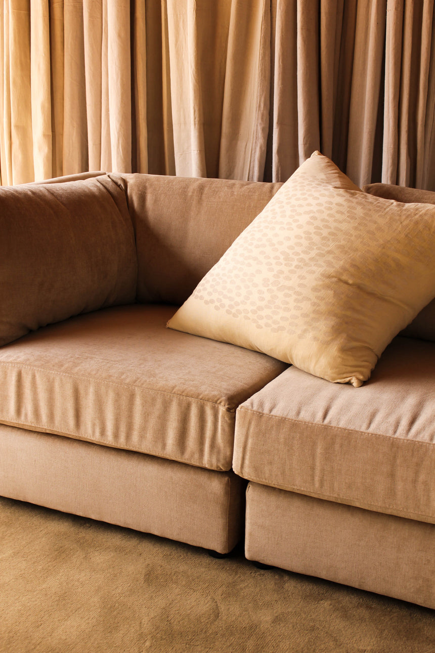 vintage sofa couch seating velvet modular simmons playpen rug flokati travertine furniture objects lighting instagram melbourne australia sydney