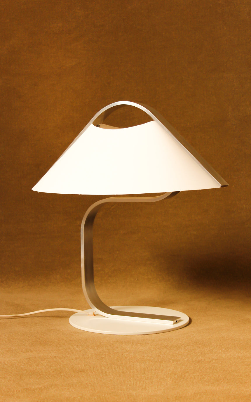 vintage acrylic steel table lamp 1970 1970s piazza intagram melbourne australia