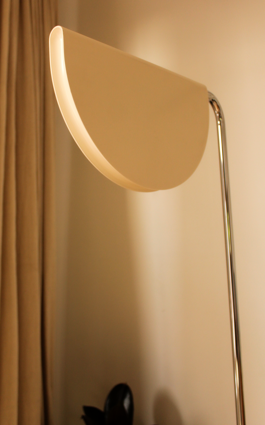 mezzaluna floor lamp italian vintage 1970 1970s lighting melbourne australia piazza instagram Bruno Gecchelin Skipper