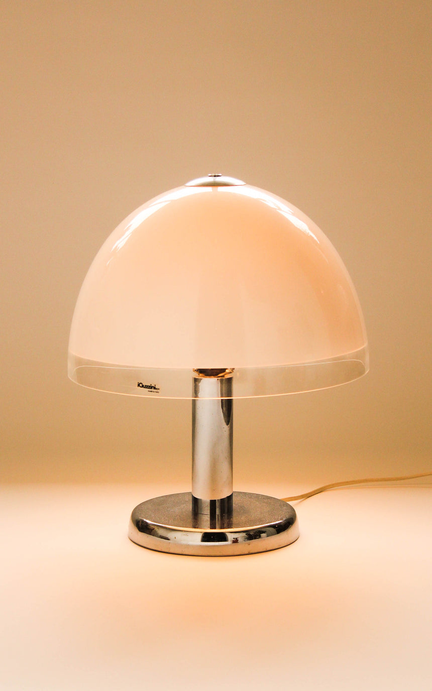 harvey guzzini iguzzini table lamp mushroom piazza vintage retro italian italy sydney australia melbourne