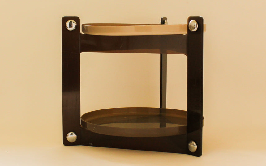 vintage guzzini tray table italian 1970s piazza vintage tables instagram