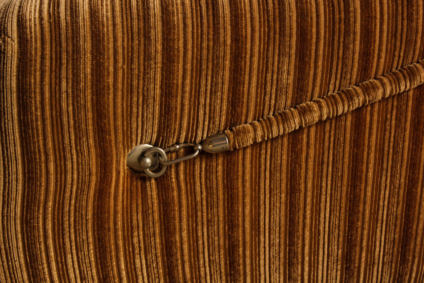 Italian Lowline Sofa in Original Upholstery, c.1970s