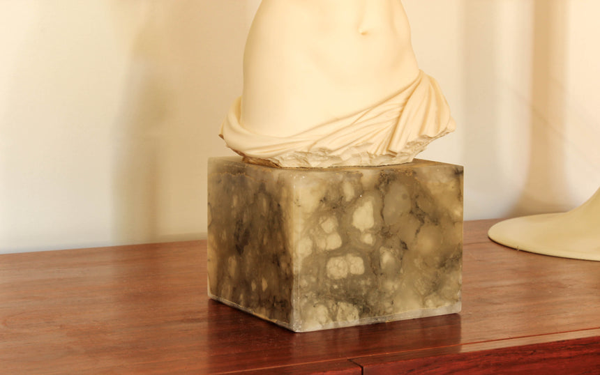 bust marble stone female form sculpture objects piazza vintage instagram
